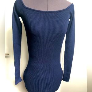 REVAMPED | Navy Knit Dress | Never worn | XS